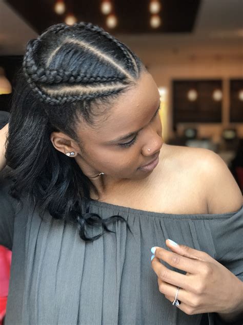 easy braided hairstyles for black hair